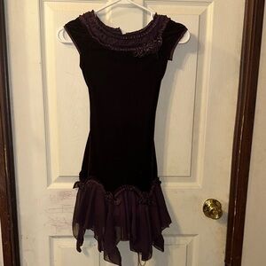 Cinderella Purple Formal Kids Dress Size 7
